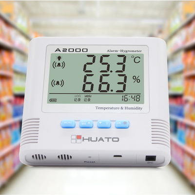 中国 容易な読まれたデジタル体温計の湿度計の電子屋外の温度計 サプライヤー