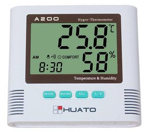 中国 世帯の温度計および湿気のモニター、湿気の読者が付いている温度計 サプライヤー