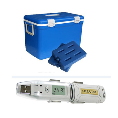 中国 医学のクーラー箱の容易な操作のためのHuato Usbの温度のデータ ロガー サプライヤー