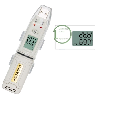 中国 LCD表示が付いている小型設計USBのデータ ロガーの温度Usbの自動記録器 サプライヤー