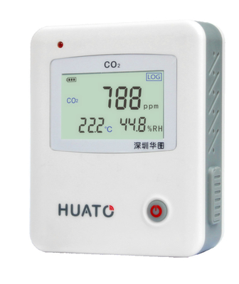 中国 小型の二酸化炭素のデータ ロガーの二酸化炭素/温度の湿気のメートル サプライヤー