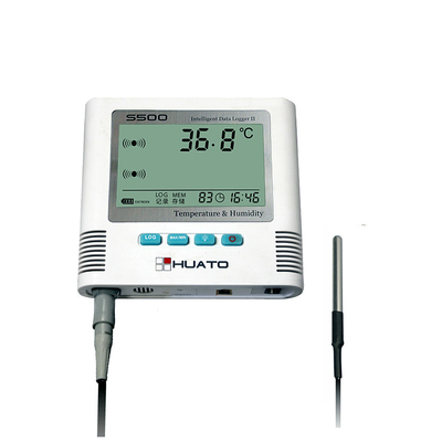 中国 表示が付いているHUATOの電子データ自動記録器/外的な単一の温度のデータ ロガー  サプライヤー
