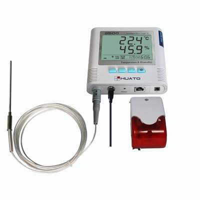 中国 低温貯蔵のPT100温度検出器が付いている実時間温度のデータ ロガー サプライヤー