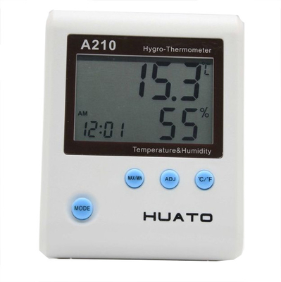 中国 長い電池の寿命のデジタル体温計の湿度計のデジタル体温計の湿気のメートル サプライヤー