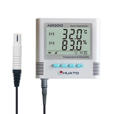 中国 二重センサーのデジタル体温計の湿度計の温度の湿気のメートル サプライヤー