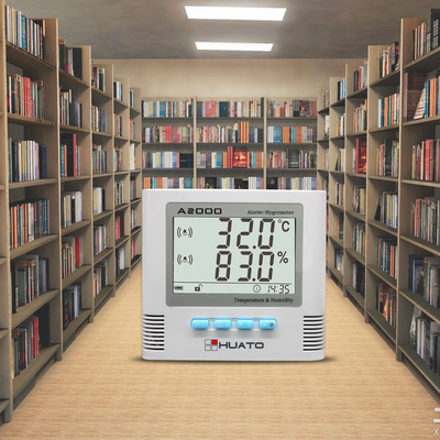 中国 LCD表示のABS材料330gが付いている屋内デジタル体温計の湿度計 サプライヤー