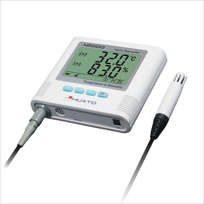 中国 実験室のための最高の最低の外的なセンサー警報デジタル体温計の湿度計 サプライヤー