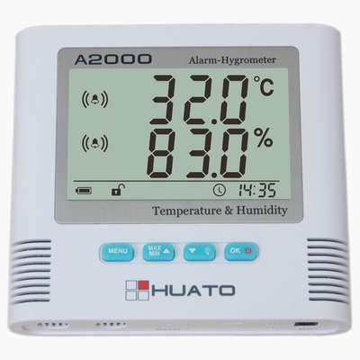 中国 定温器のデジタル体温計および湿気のメートル警報温度計の湿度計 サプライヤー