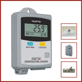 中国 携帯用LCD表示の温度の湿気のデータ ロガーの温度計Hygromeer サプライヤー
