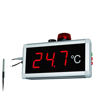 中国 赤によって導かれる表示デジタル屋内屋外の温度計の湿度計長い視覚間隔40メートルの サプライヤー