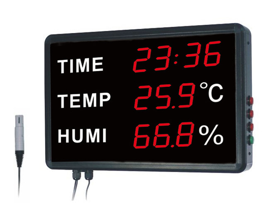 中国 倉庫および部屋のための温度の湿気のデジタル体温計そして湿度計を同時に時間を計って下さい サプライヤー